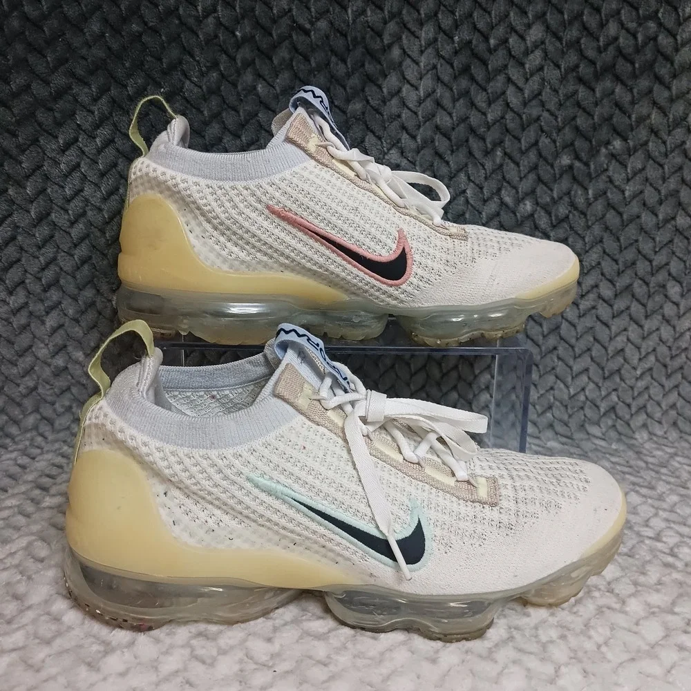 Nike Air Max Vapormax 2021 Flyknit GS Running Sneakers Shoes Size 6.5Y Women's 8
